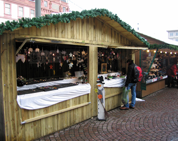 Weihnachtsmarktbude Darmstadt