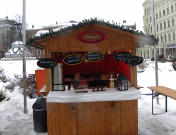Weinachsmarktstand in Görlitz